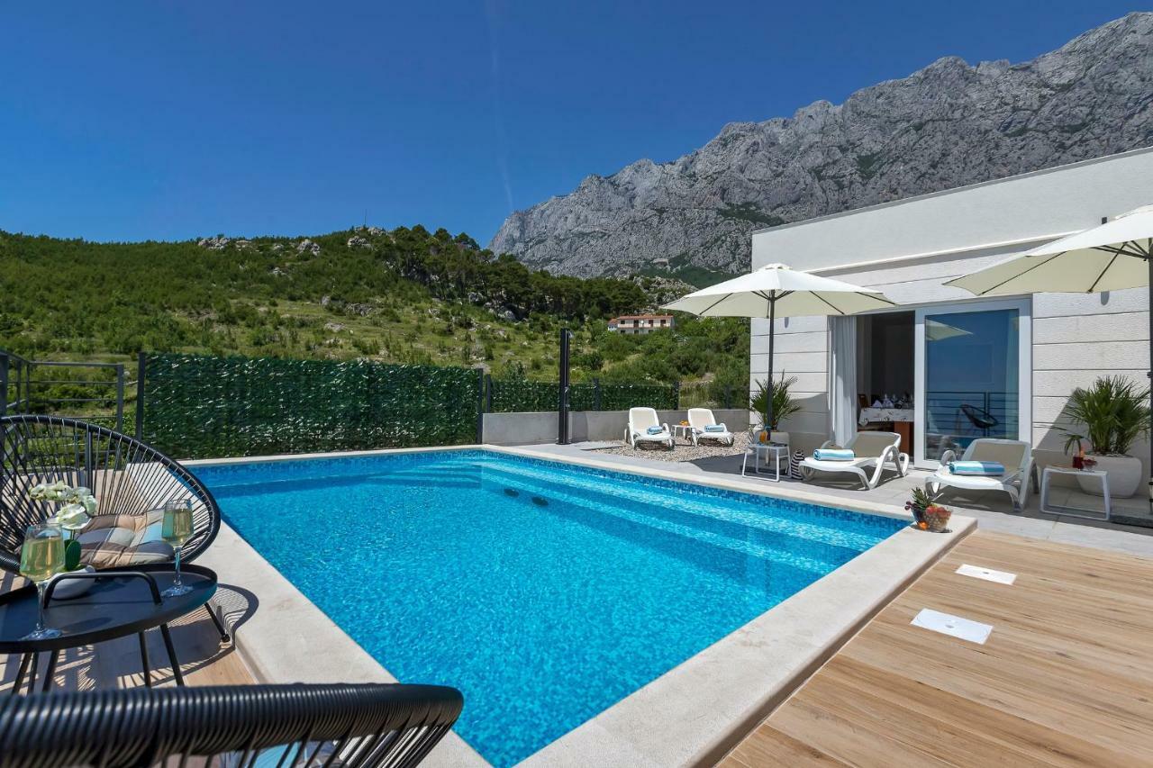 Villa Violet With Salt Water Pool Makarska Exterior foto